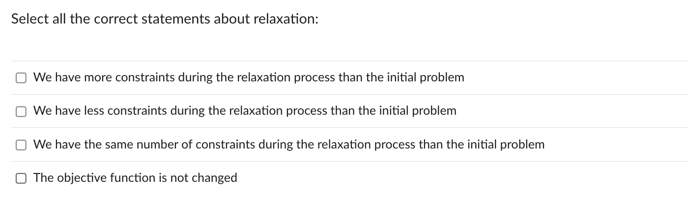 Select all the correct statements about