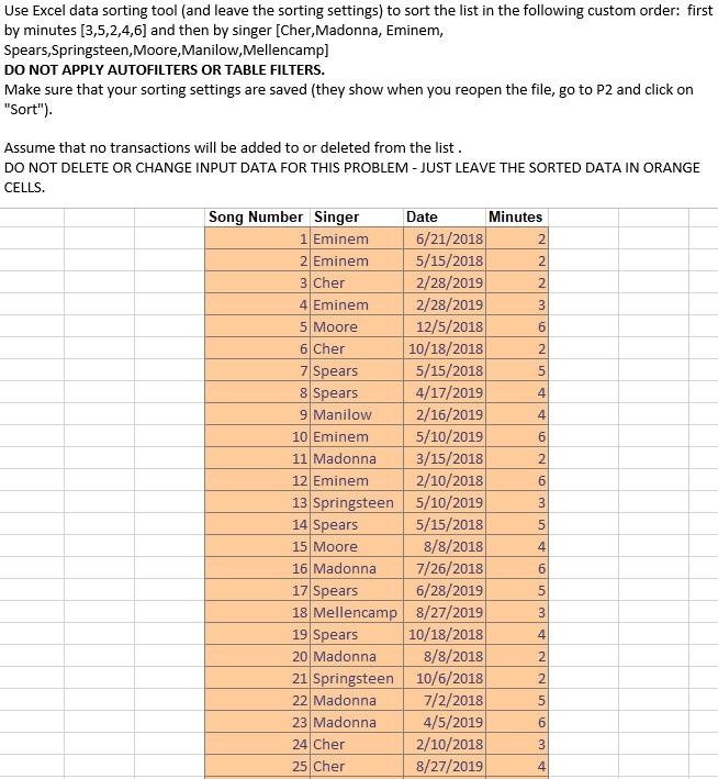 Please show step-by-step on how to do the excel