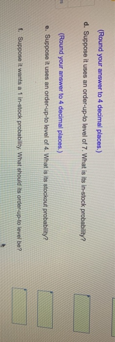 i need answers for a,b,c,d,e & f PA 14-8 (Algo)