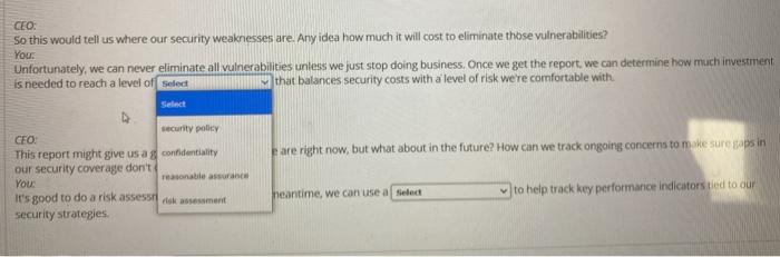 help with this please. the next part the options