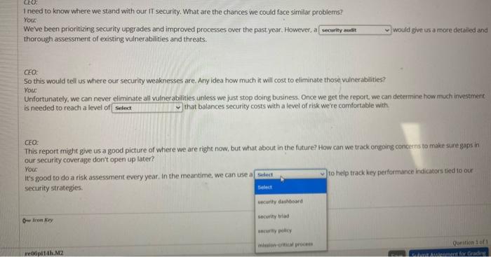 help with this please. the next part the options