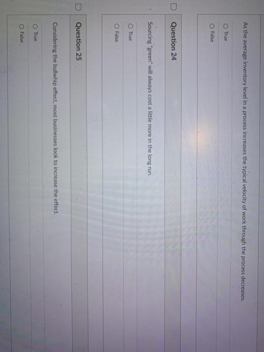 As the average inventory level in a process