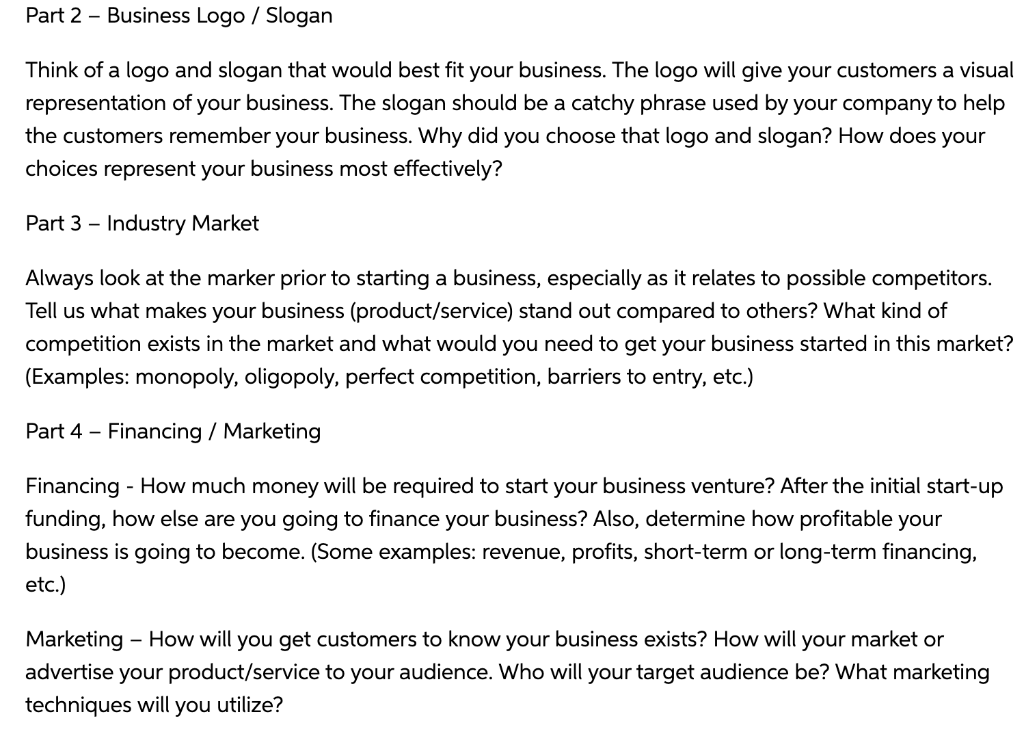 If an expert can please complete each part soon