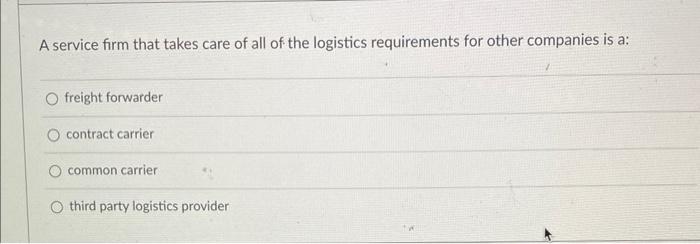 A service firm that takes care of all of the