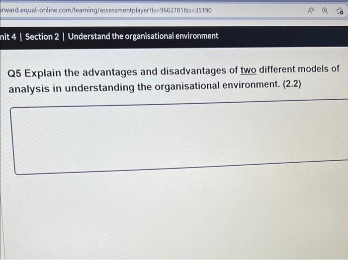 business administration Q5 Explain the advantages