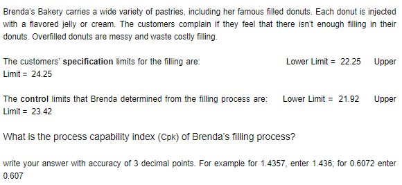 Brenda's Bakery carries a wide variety of