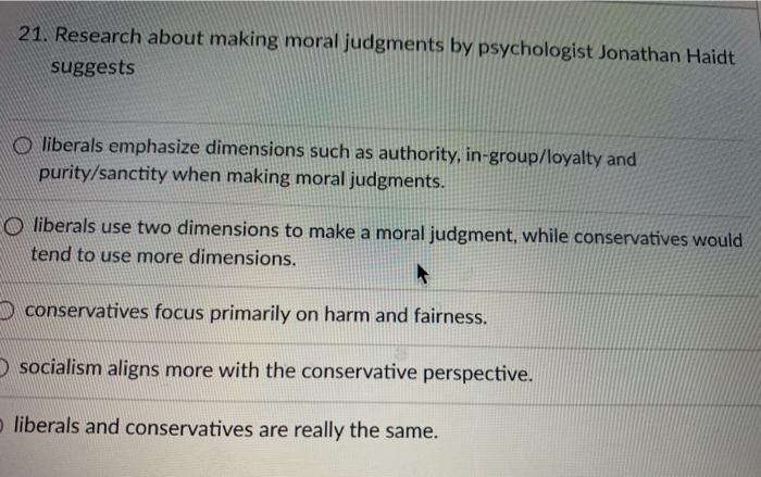 19. Government activity in markets can result in
