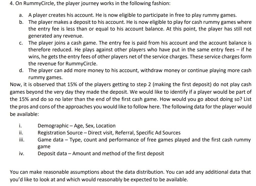 4. On RummyCircle, the player journey works in