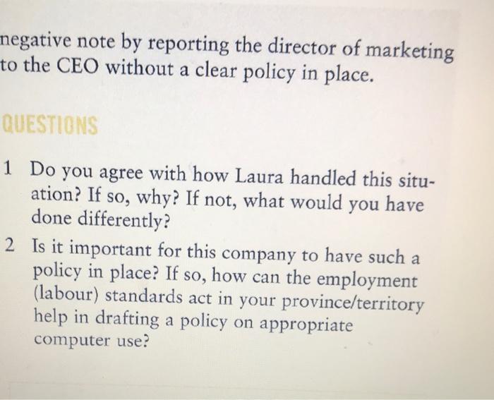 case DO: Discussion 11 A New HR Professional's
