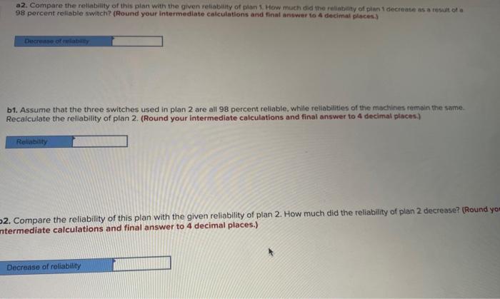 PLEASE SHOW WORK A production line has three