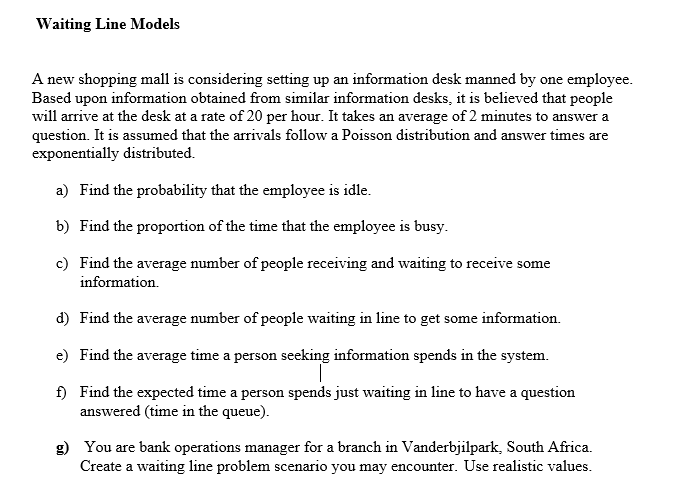 A new shopping mall is considering setting up an