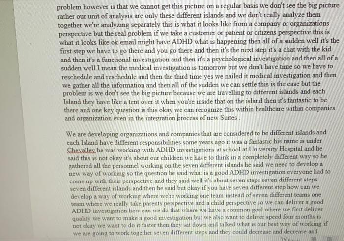 The Efficiency Paradox, VIDEO TRANSCRIPT: I