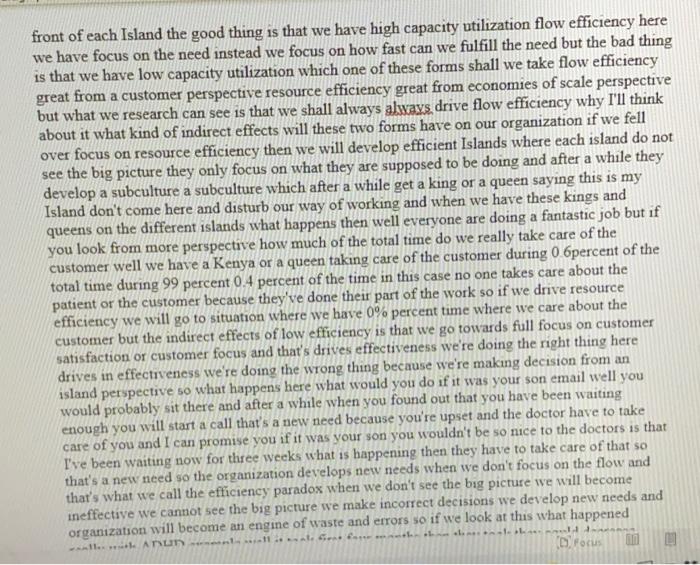 The Efficiency Paradox, VIDEO TRANSCRIPT: I