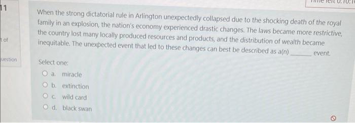 11 tof uestion When the strong dictatorial rule