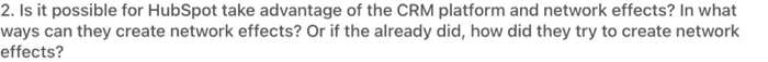 2. Is it possible for HubSpot take advantage of