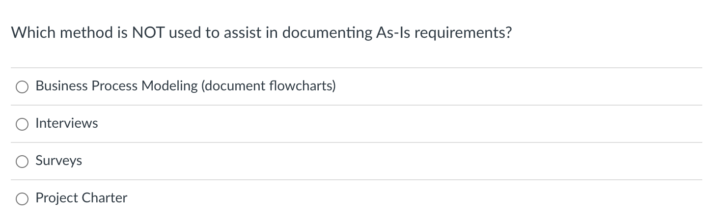 Which method is NOT used to assist in documenting