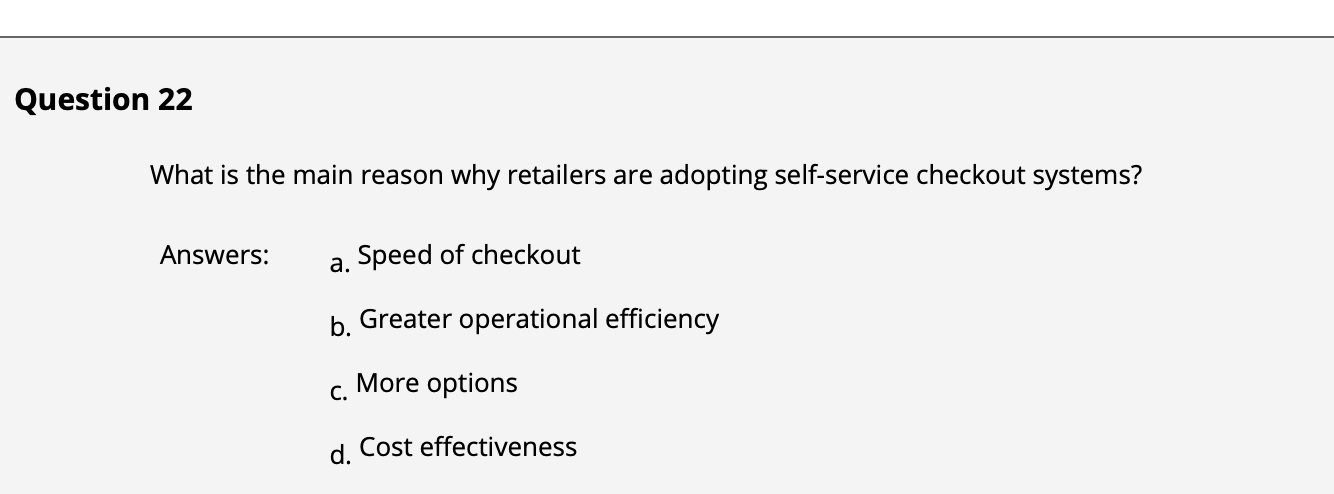 What is the main reason why retailers are