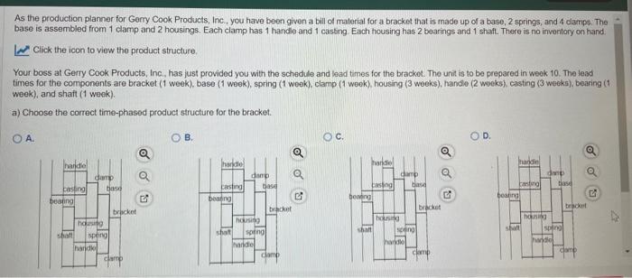 As the production planner for Gerry Cook