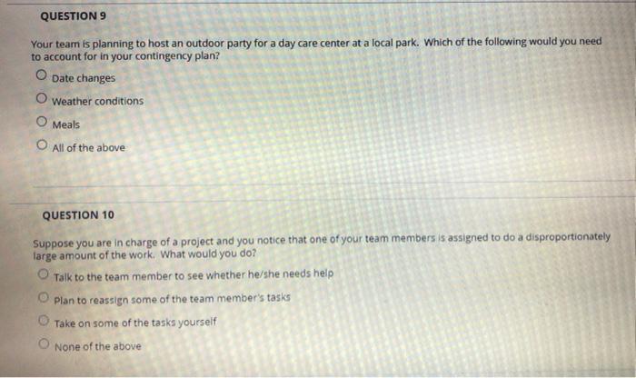 When creating a project definition, it is