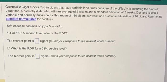 Gainesville Cigar stocks Cuban cigars that have