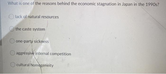 What is one of the reasons behind the economic