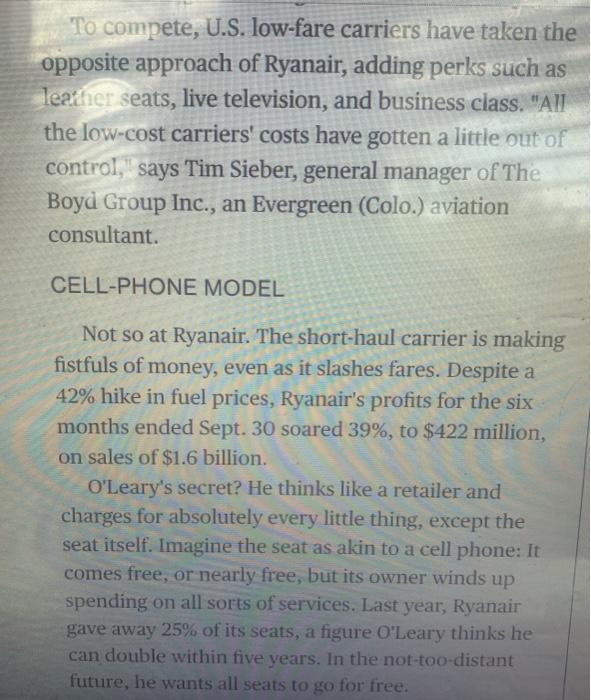 Week 4 strategy_ryanair At Please read the