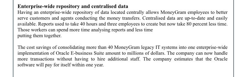 Critical evaluation of how IT systems can be used
