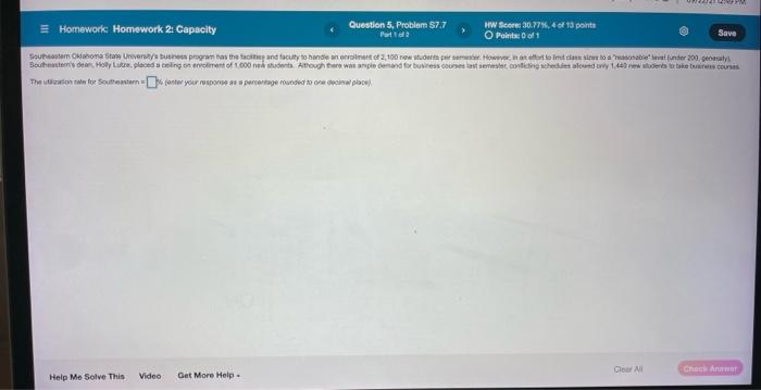 Save Homework Homework 2: Capacity Question 5,