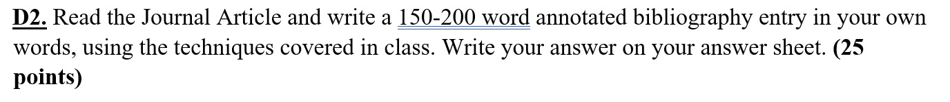 journal article link: