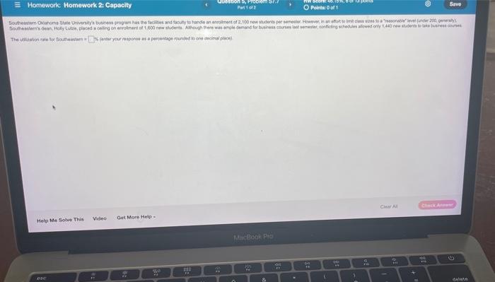 Save Homework Homework 2: Capacity Question 5,