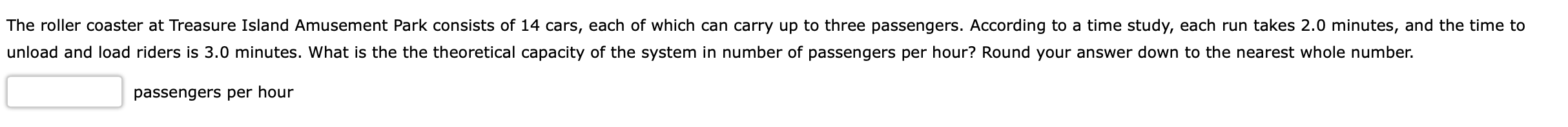 workdays in a year. Each manufactured good takes