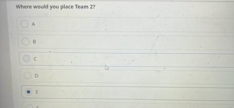You're placing teams in your office building. -