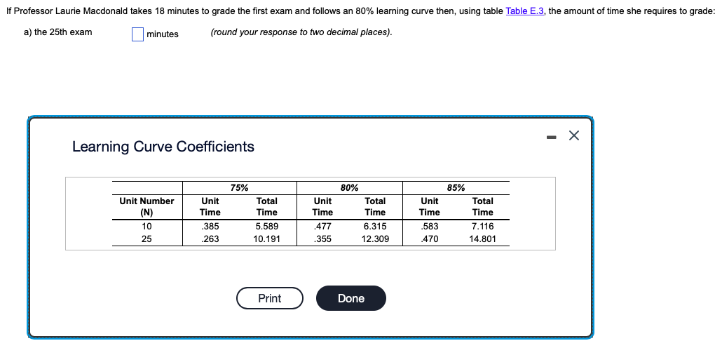 B. to grade the first 10 exams If Professor