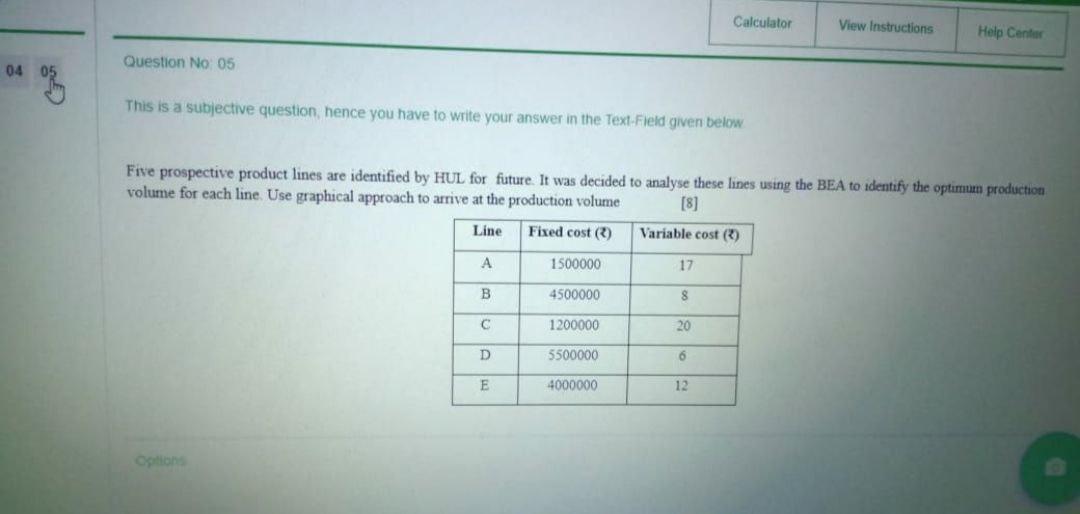 Calculator View Instructions Help Center Question