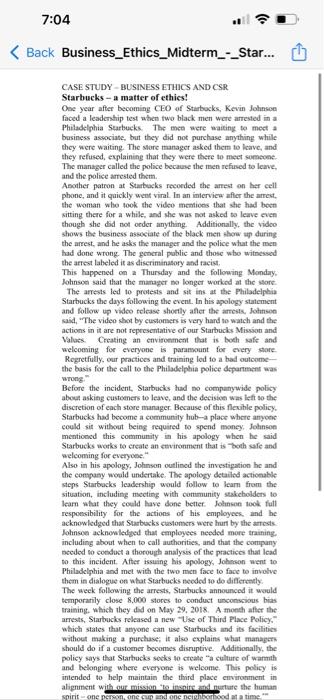 this is the question from business ethics and CSR