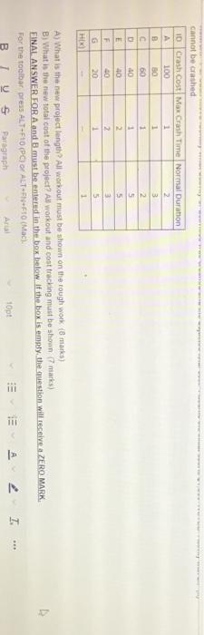 QUESTION 35 15 points Save Answer ** This is a