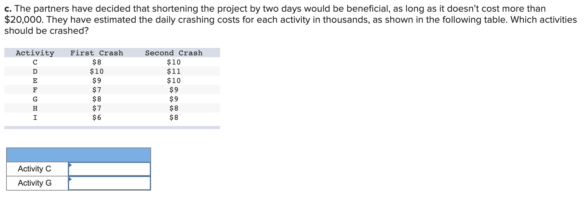 Problem 17-7 (Static) Three recent college