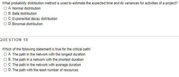 What probability distribution method is used to
