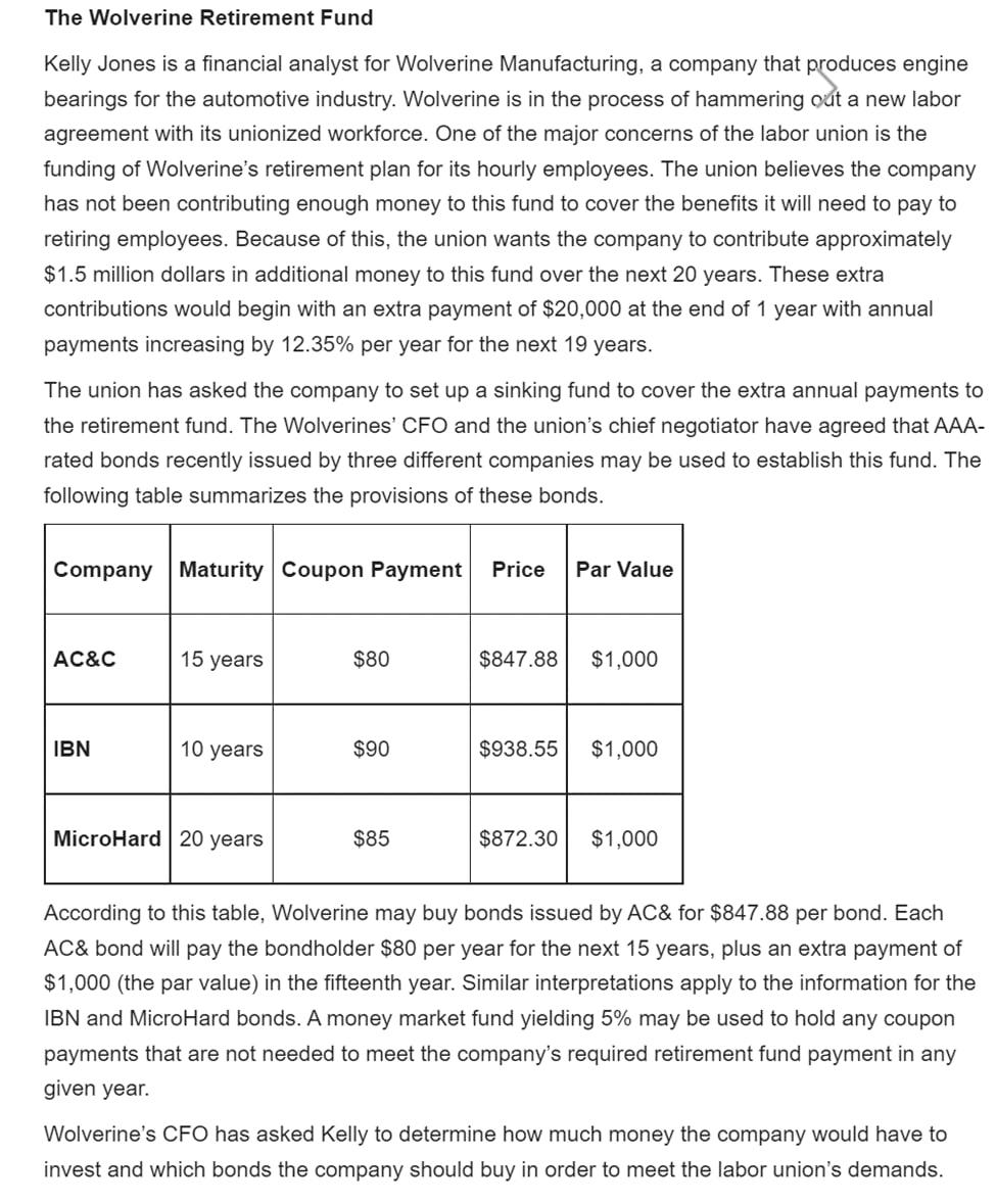 question: Formulate an LP model for this case The