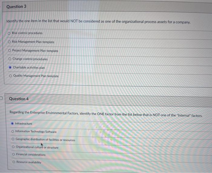 MGT- 345 project management Question 3 Identify