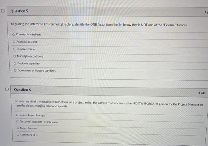 MGT- 345 project management Question 3 Identify