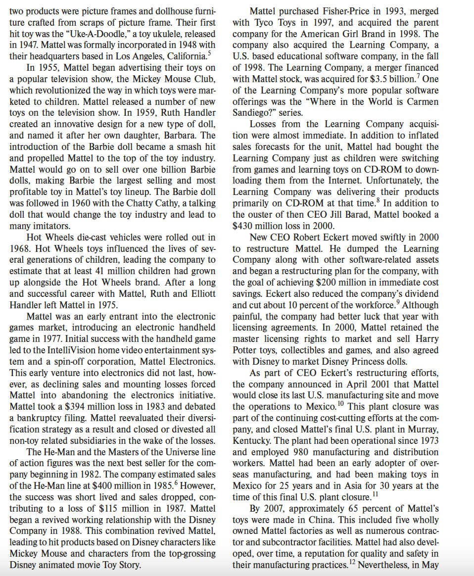 Crafting and Executing strategy 22e Case 19