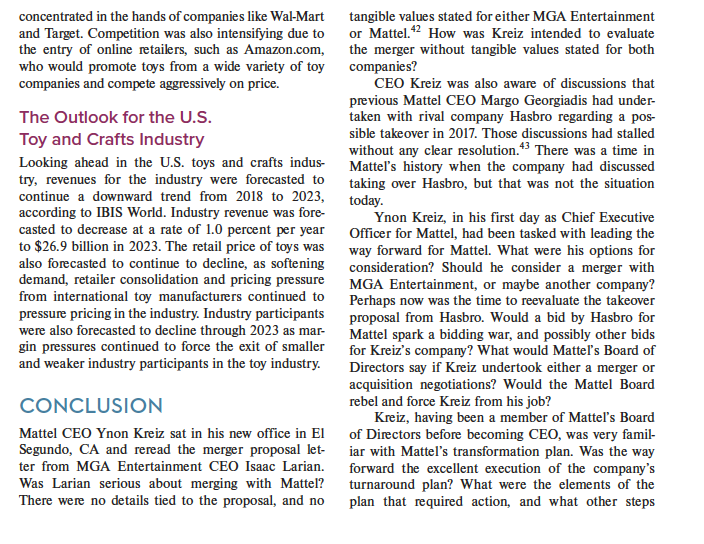 Crafting and Executing strategy 22e Case 19