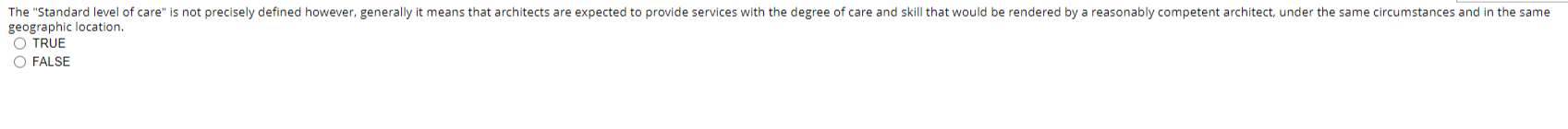 geographic location. TRUE FALSE