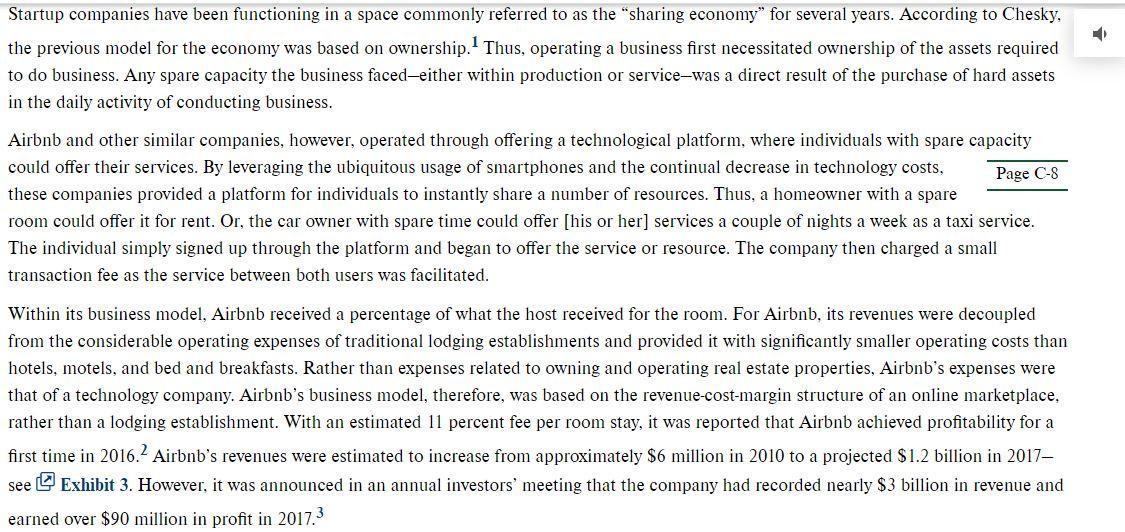 From the attached reading develop a business