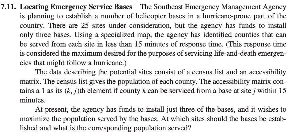 Solve this question with using excel