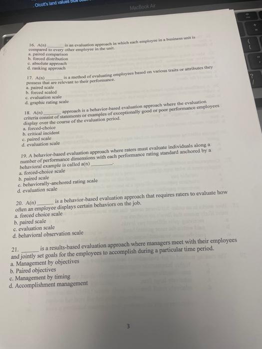 8. Whicb one of the following is probably the