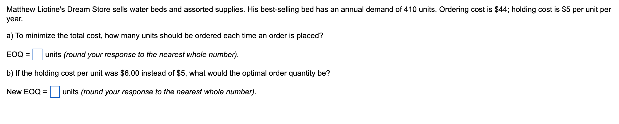 Matthew Liotine's Dream Store sells water beds