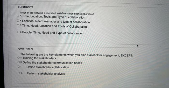 Which of the following is important to define