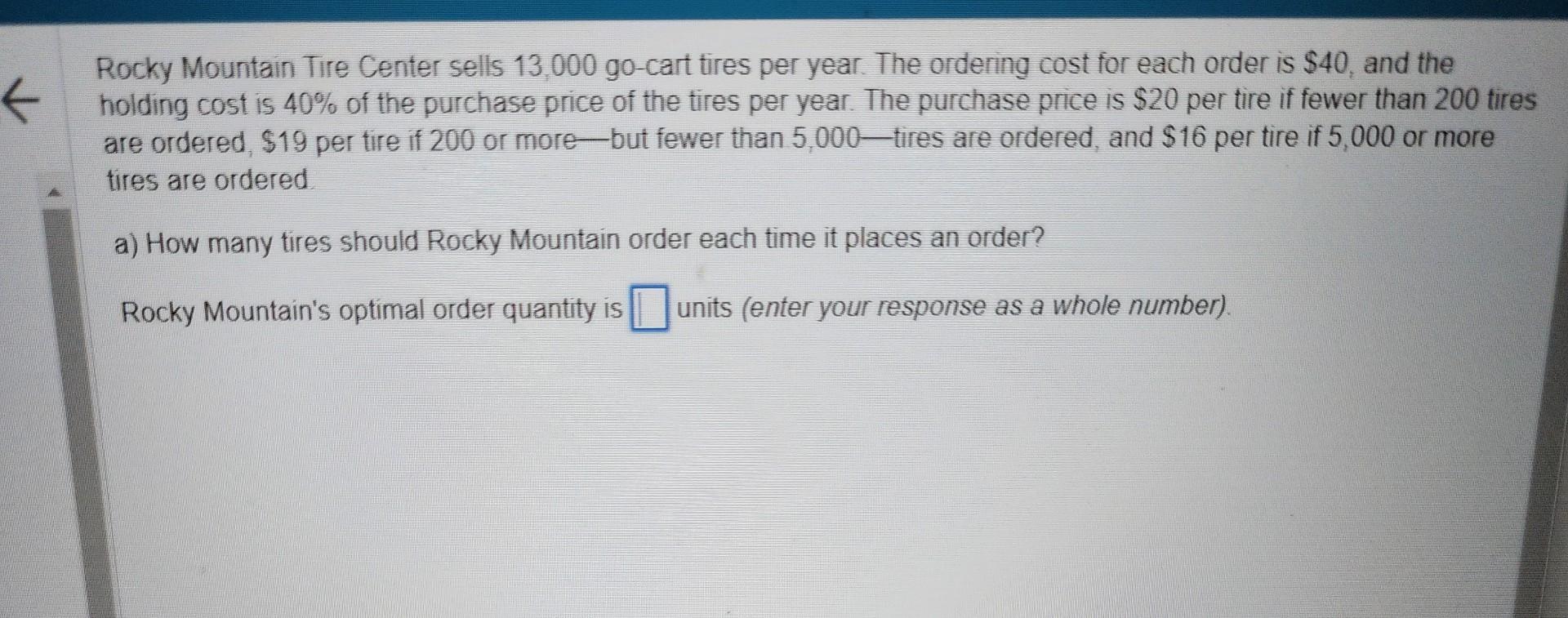 Rocky Mountain Tire Center sells 13,000 go-cart
